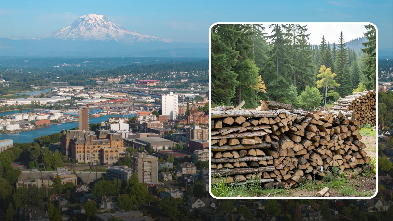 Premium Kiln-Dried Firewood in Tacoma, Pierce County, WA - Our Premium Kiln-Dried Firewood is oven-dried to a low, verified moisture level for the cleanest, hottest, most reliable burns...