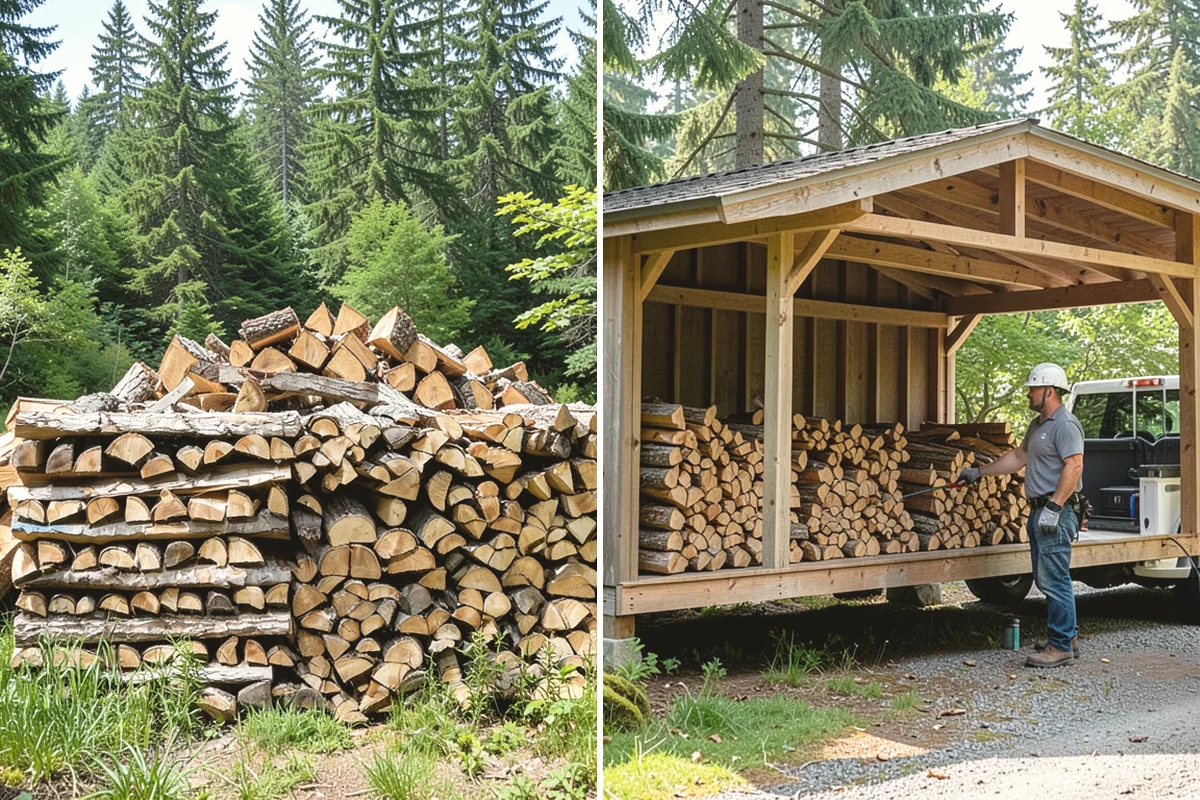 Premium Kiln-Dried Firewood in Tacoma, Pierce County, WA - Confirm your quantity and delivery preferences