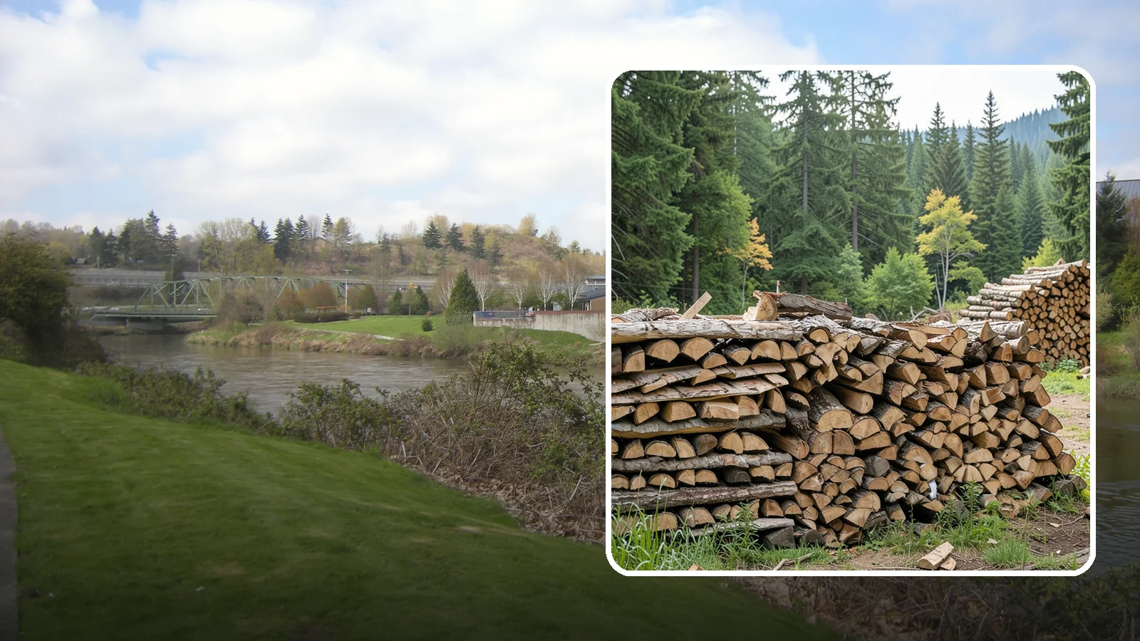 Premium Kiln-Dried Firewood in Tukwila, King County, WA - Our Premium Kiln-Dried Firewood is oven-dried to a low, verified moisture level for the cleanest, hottest, most reliable burns...