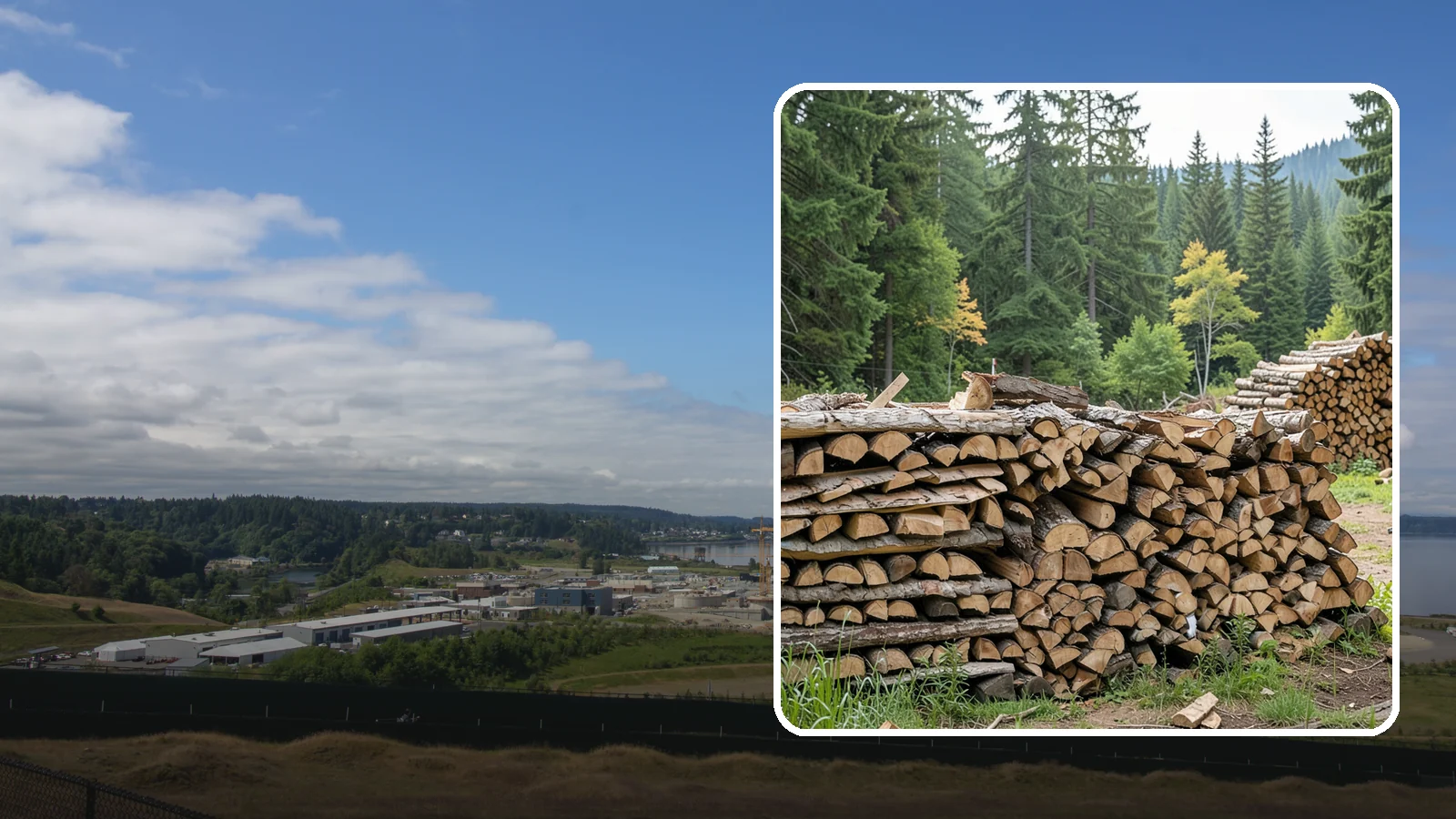 Premium Kiln-Dried Firewood in University Place, Pierce County, WA - Our Premium Kiln-Dried Firewood is oven-dried to a low, verified moisture level for the cleanest, hottest, most reliable burns...