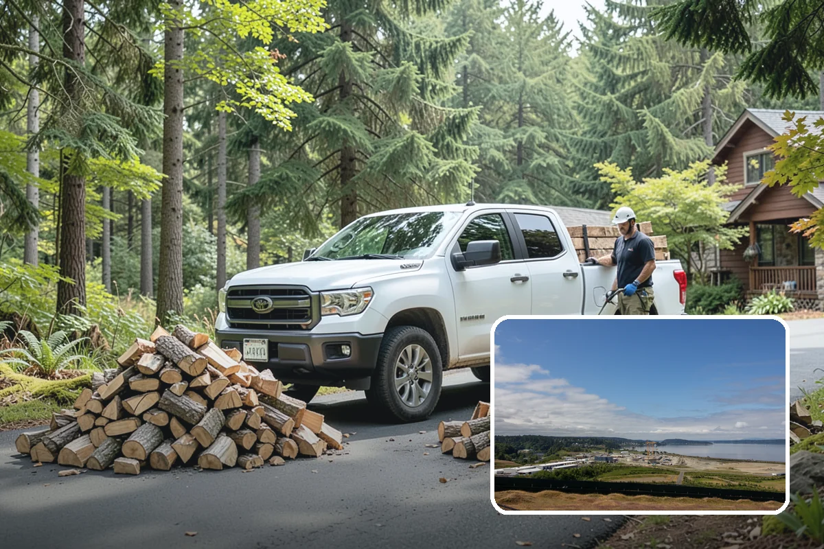 Premium Kiln-Dried Firewood in University Place, Pierce County, WA - Extremely low moisture for fast, reliable lighting