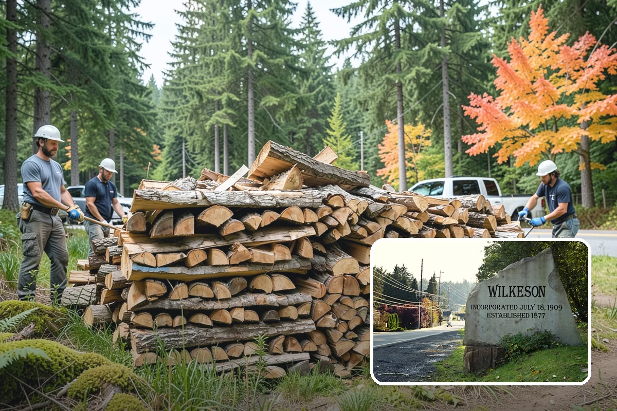 Premium Kiln-Dried Firewood in Wilkeson, Pierce County, WA - Extremely low moisture for fast, reliable lighting