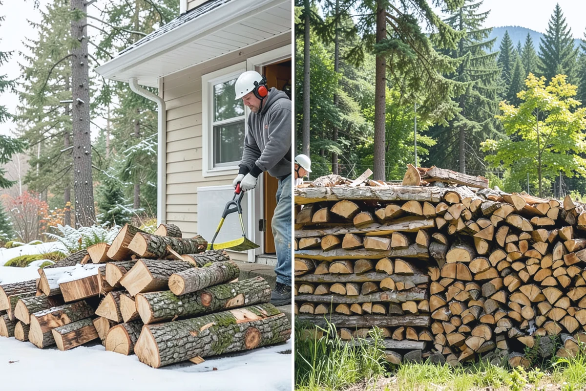 Premium Kiln-Dried Firewood in Wilkeson, Pierce County, WA - Confirm your quantity and delivery preferences