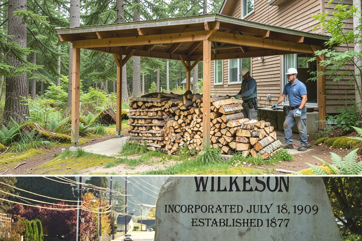 Premium Kiln-Dried Firewood in Wilkeson, Pierce County, WA - Available year-round, making it the ideal solution when you need dry wood immediately during winter.