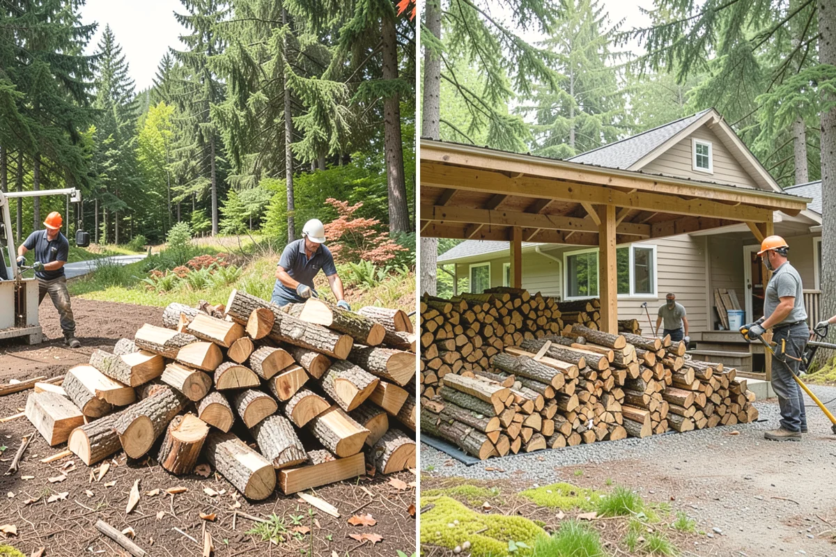Premium Kiln-Dried Firewood in Yarrow Point, King County, WA - Confirm your quantity and delivery preferences