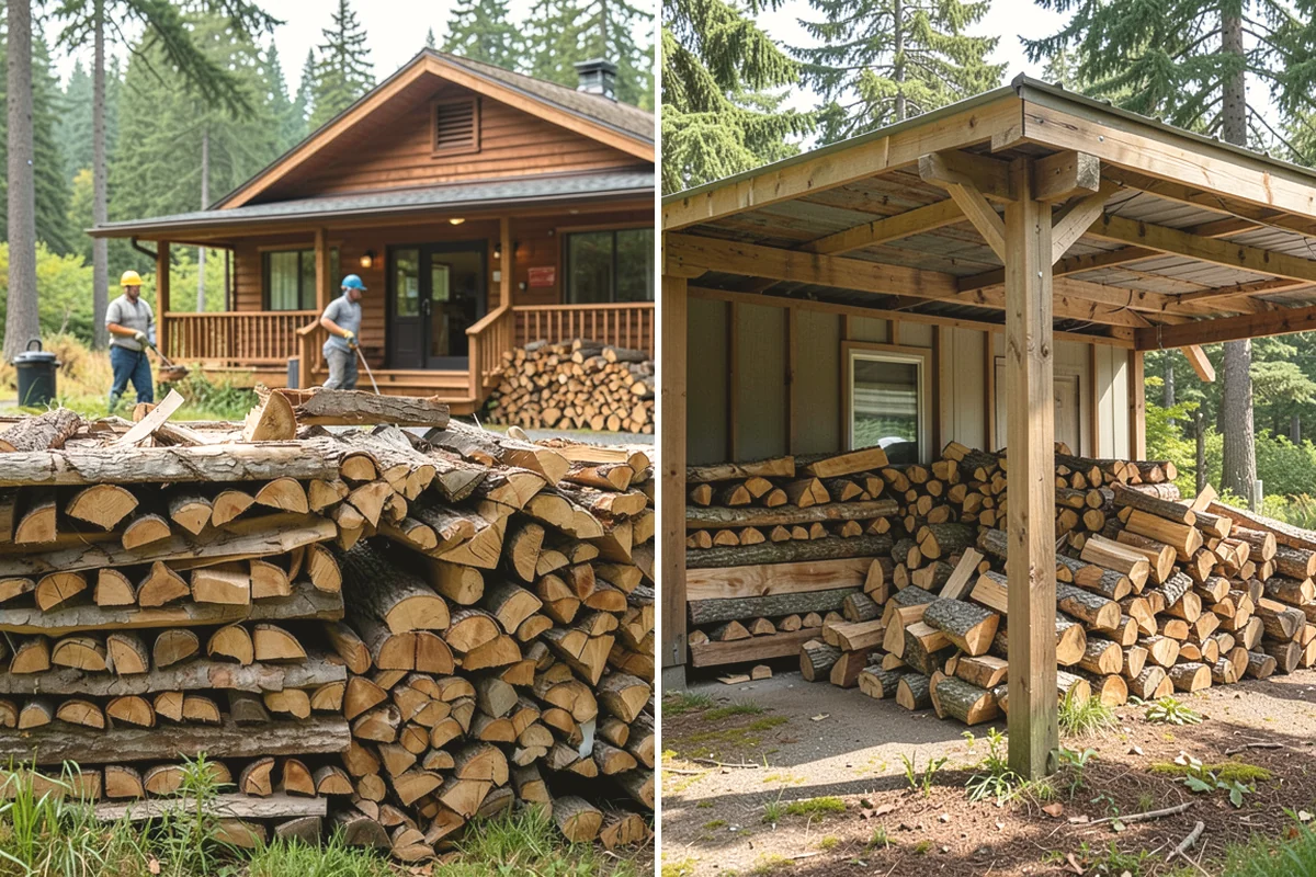Premium Mixed Firewood in Anacortes, Skagit County, WA - We combine fast-lighting and long-burning stock in a balanced ratio