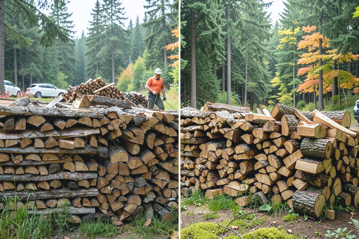 Premium Mixed Firewood in Auburn, King County, WA - We combine fast-lighting and long-burning stock in a balanced ratio