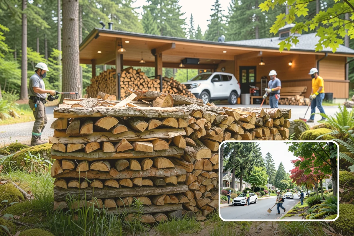 Premium Mixed Firewood in Beaux Arts Village, King County, WA - One versatile blend for both quick and long burns