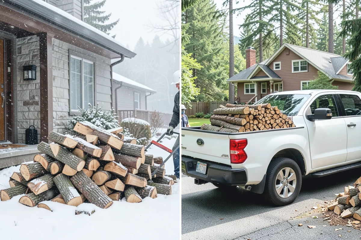 Premium Mixed Firewood in Beaux Arts Village, King County, WA - We combine fast-lighting and long-burning stock in a balanced ratio