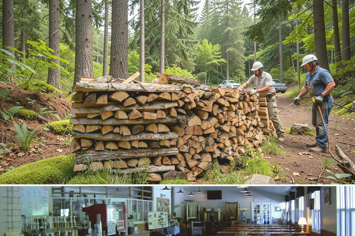 Premium Mixed Firewood in Black Diamond, King County, WA - Order the premium mix in fall so you have a versatile, all-purpose supply ready for the whole heating season.