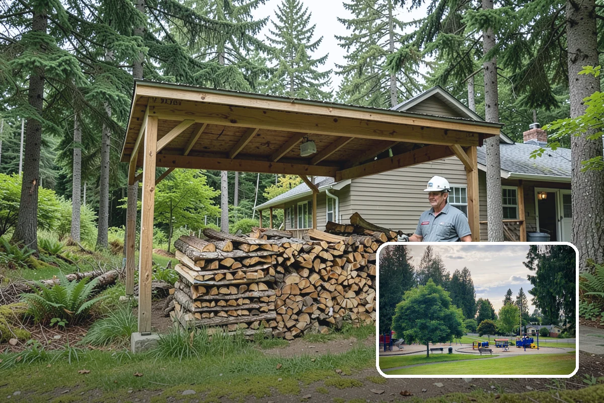 Premium Mixed Firewood in Bonney Lake, Pierce County, WA - One versatile blend for both quick and long burns
