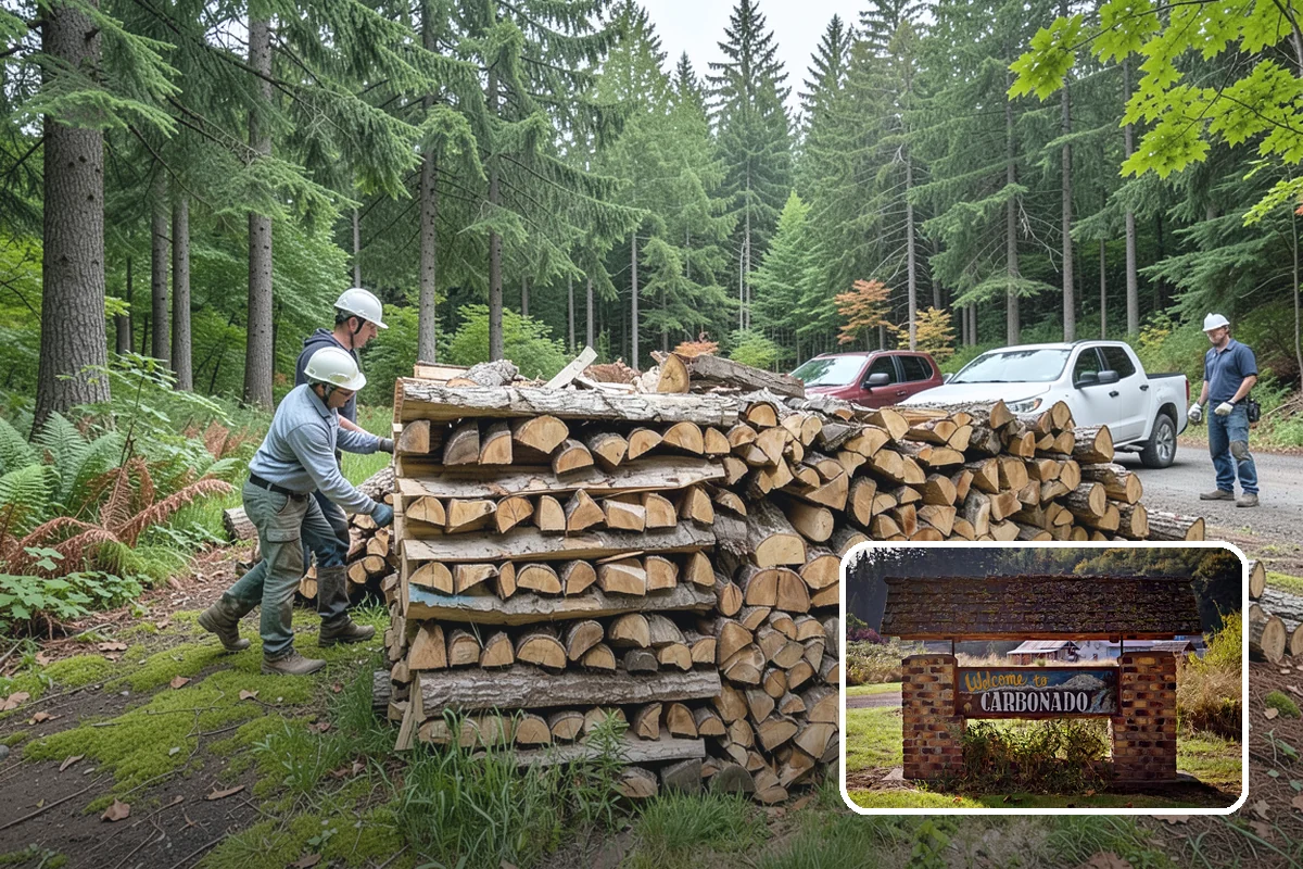 Premium Mixed Firewood in Carbonado, Pierce County, WA - One versatile blend for both quick and long burns