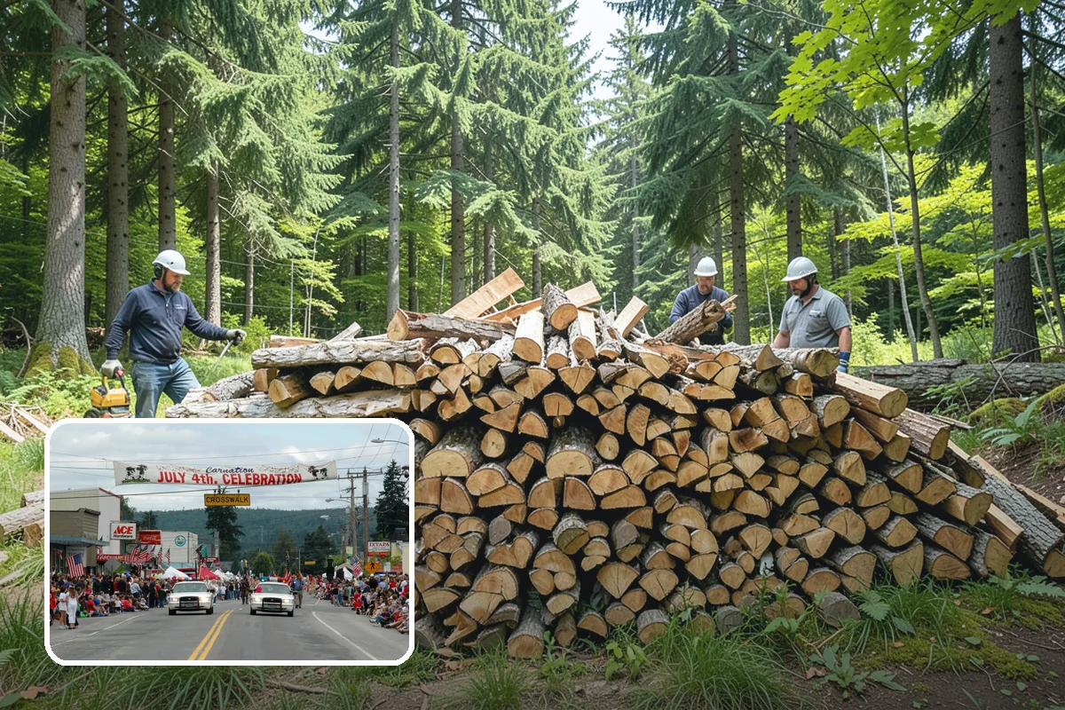 Premium Mixed Firewood in Carnation, King County, WA - One versatile blend for both quick and long burns