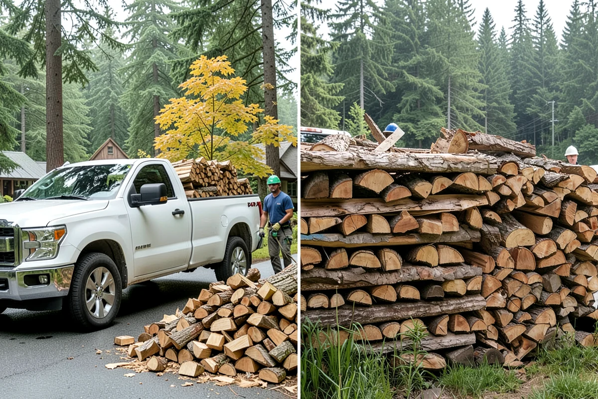 Premium Mixed Firewood in Concrete, Skagit County, WA - We combine fast-lighting and long-burning stock in a balanced ratio