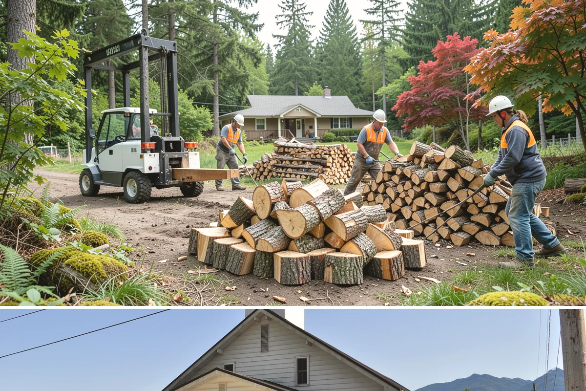 Premium Mixed Firewood in Concrete, Skagit County, WA - Order the premium mix in fall so you have a versatile, all-purpose supply ready for the whole heating season.