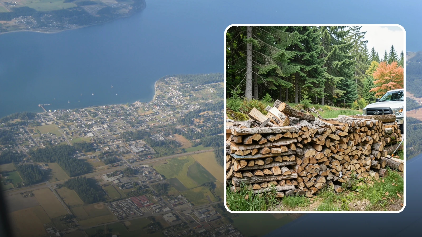 Premium Mixed Firewood in Coupeville, Island County, WA - Our premium mixed firewood balances fast-lighting and long-burning wood in one carefully dried load for versatile, all-purpose...