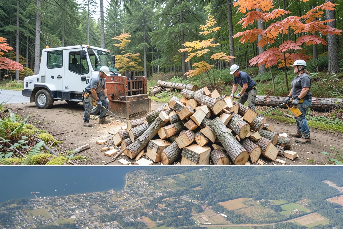 Premium Mixed Firewood in Coupeville, Island County, WA - Order the premium mix in fall so you have a versatile, all-purpose supply ready for the whole heating season.