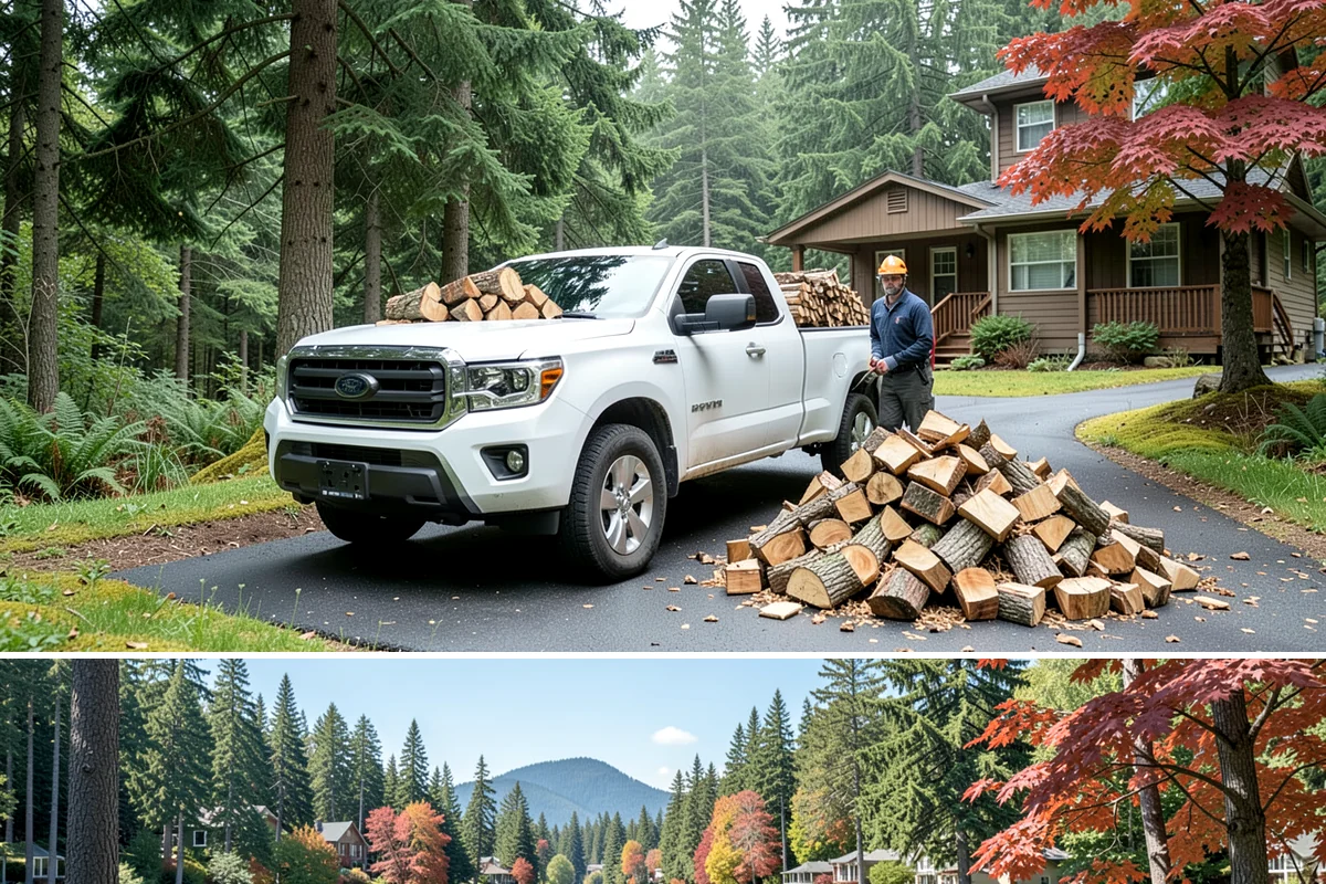 Premium Mixed Firewood in Covington, King County, WA - Order the premium mix in fall so you have a versatile, all-purpose supply ready for the whole heating season.