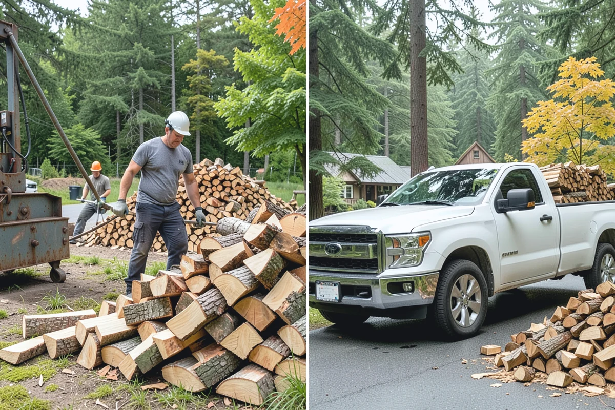 Premium Mixed Firewood in Darrington, Snohomish County, WA - We combine fast-lighting and long-burning stock in a balanced ratio