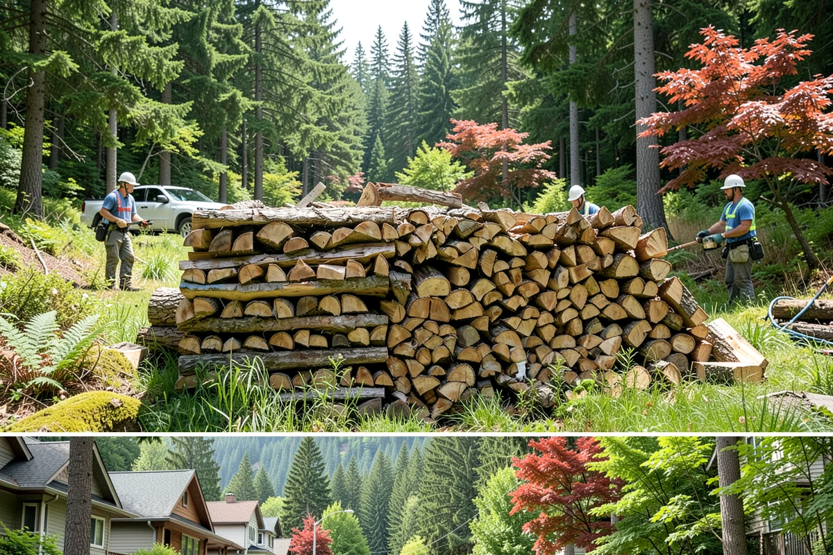 Premium Mixed Firewood in Darrington, Snohomish County, WA - Order the premium mix in fall so you have a versatile, all-purpose supply ready for the whole heating season.