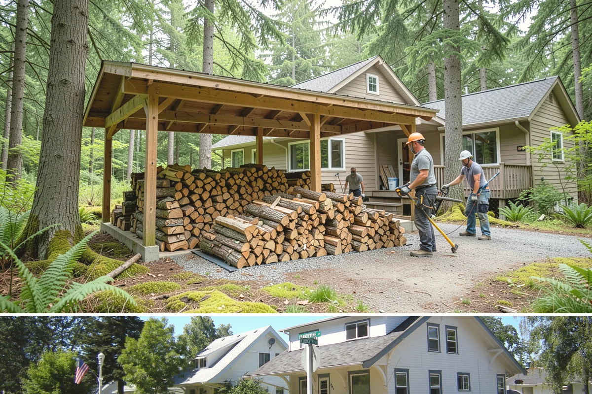 Premium Mixed Firewood in DuPont, Pierce County, WA - Order the premium mix in fall so you have a versatile, all-purpose supply ready for the whole heating season.