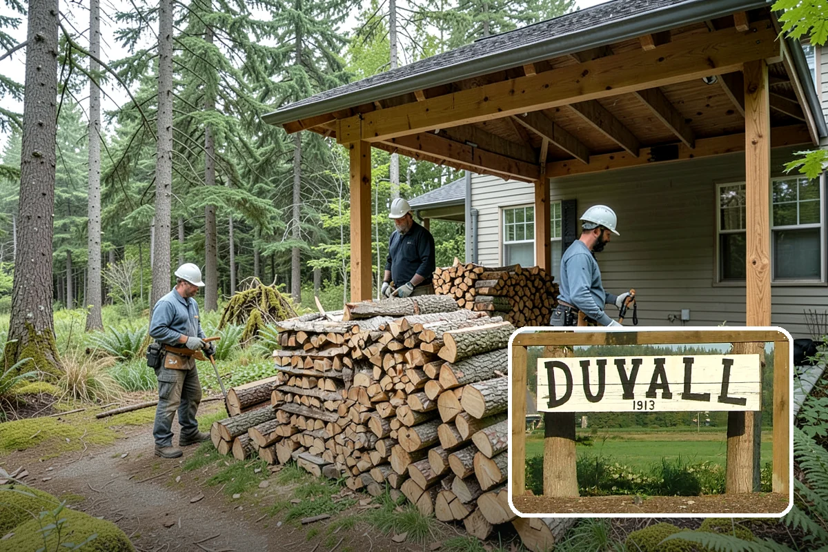 Premium Mixed Firewood in Duvall, King County, WA - One versatile blend for both quick and long burns
