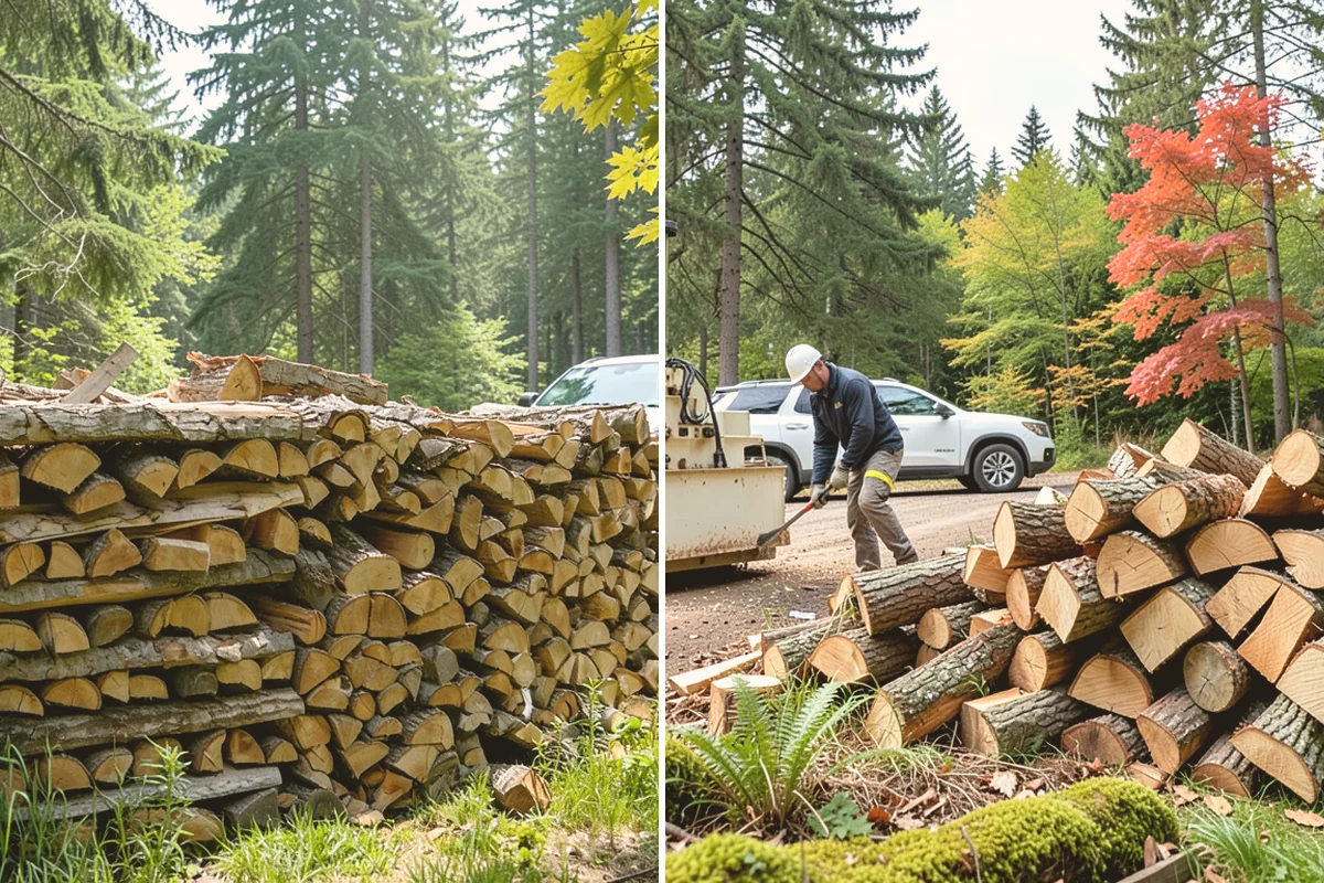 Premium Mixed Firewood in Eatonville, Pierce County, WA - We combine fast-lighting and long-burning stock in a balanced ratio