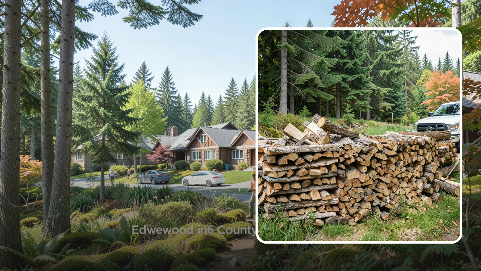 Premium Mixed Firewood in Edgewood, WA - Our premium mixed firewood balances fast-lighting and long-burning wood in one carefully dried load for versatile, all-purpose...
