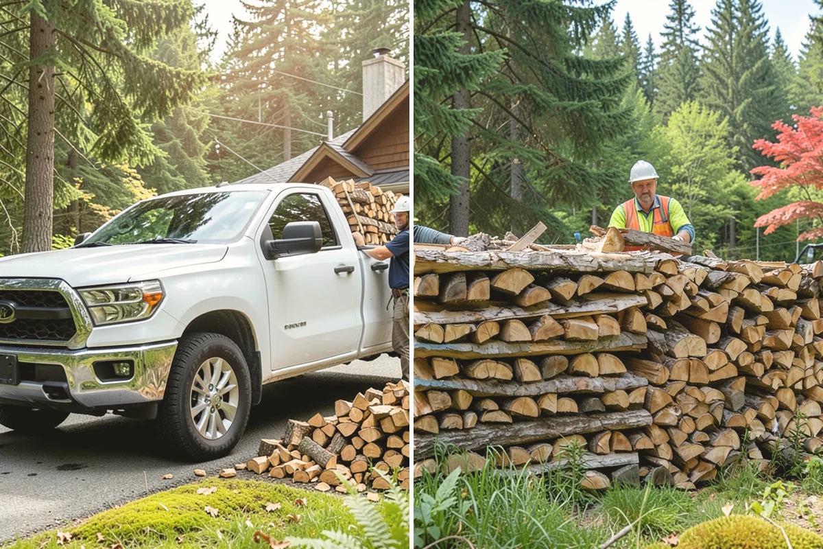 Premium Mixed Firewood in Edgewood, WA - We combine fast-lighting and long-burning stock in a balanced ratio