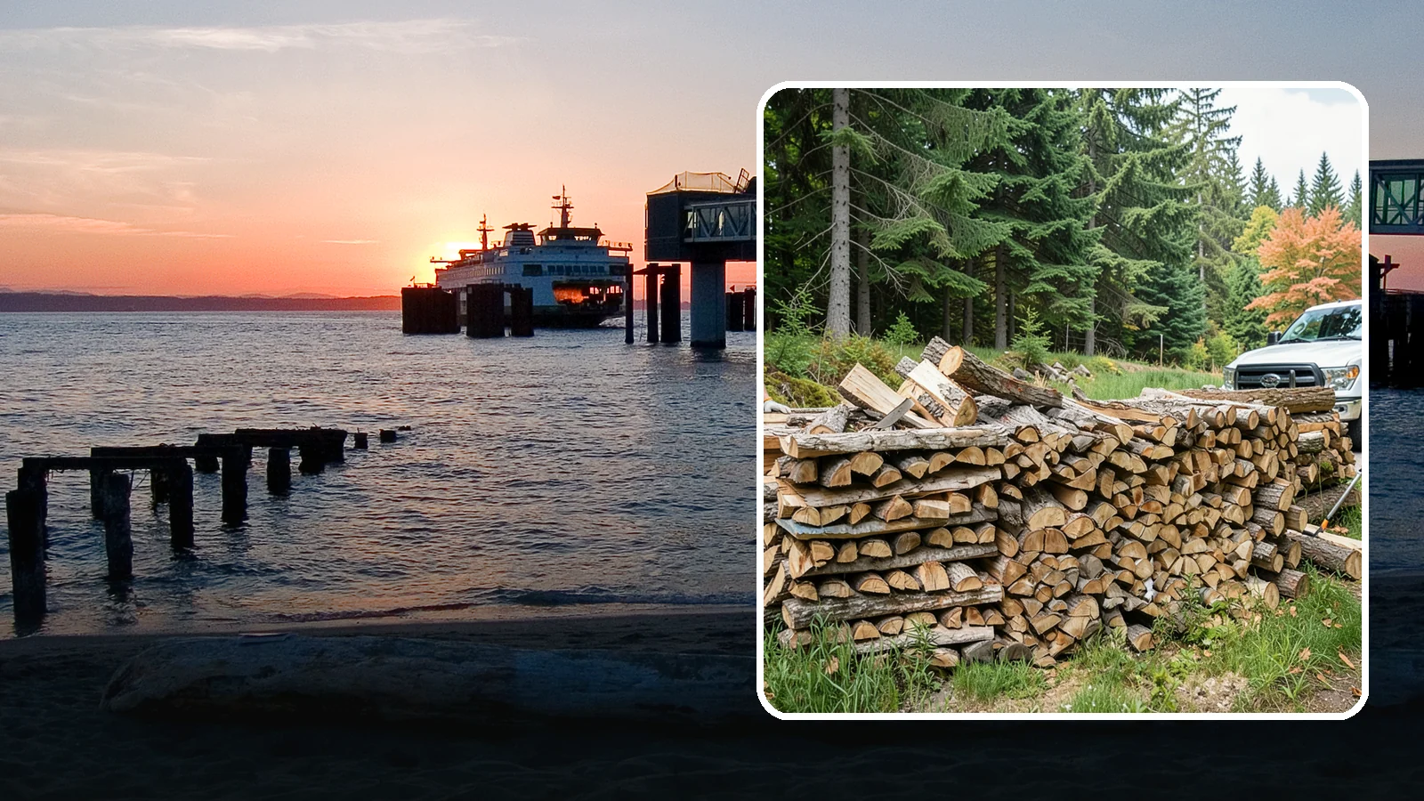 Premium Mixed Firewood in Edmonds, Snohomish County, WA - Our premium mixed firewood balances fast-lighting and long-burning wood in one carefully dried load for versatile, all-purpose...