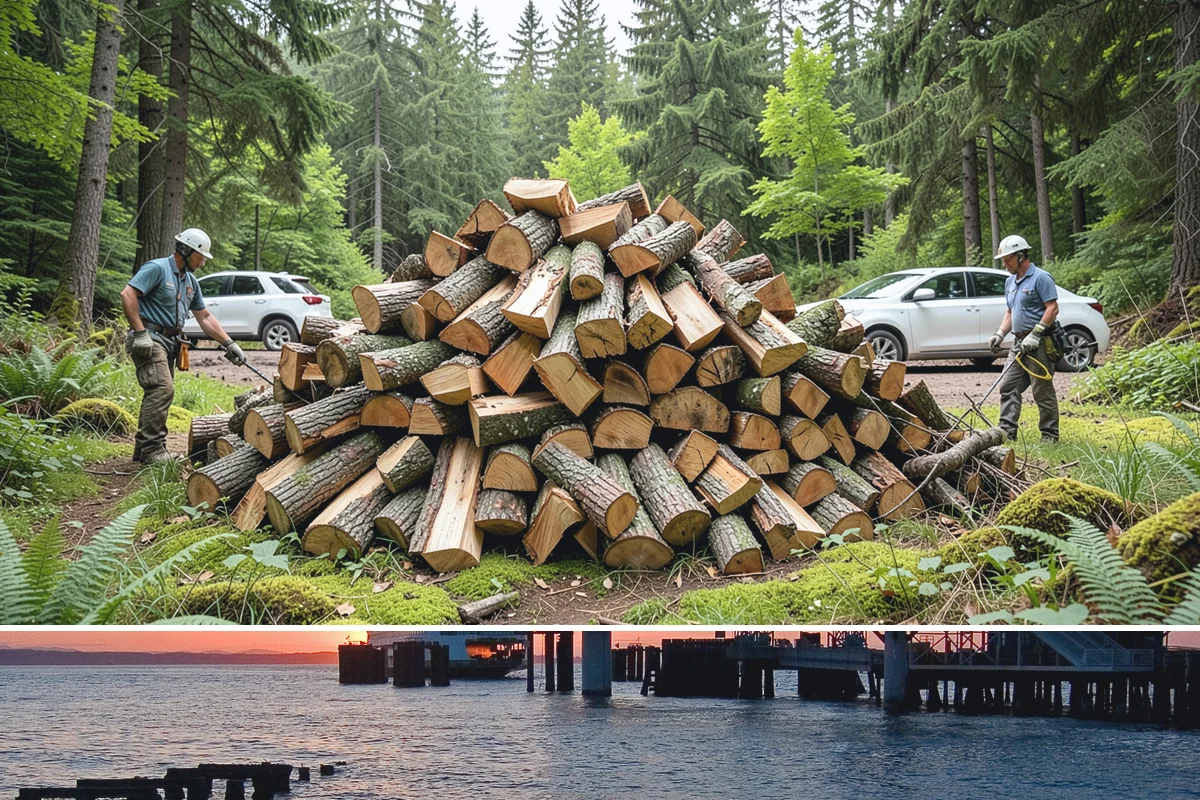Premium Mixed Firewood in Edmonds, Snohomish County, WA - Order the premium mix in fall so you have a versatile, all-purpose supply ready for the whole heating season.