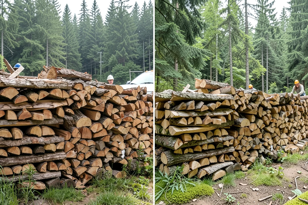 Premium Mixed Firewood in Federal Way, King County, WA - We combine fast-lighting and long-burning stock in a balanced ratio