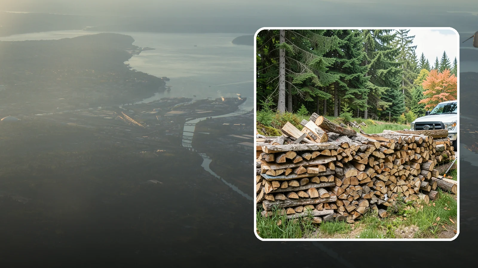 Premium Mixed Firewood in Fife, Pierce County, WA - Our premium mixed firewood balances fast-lighting and long-burning wood in one carefully dried load for versatile, all-purpose...