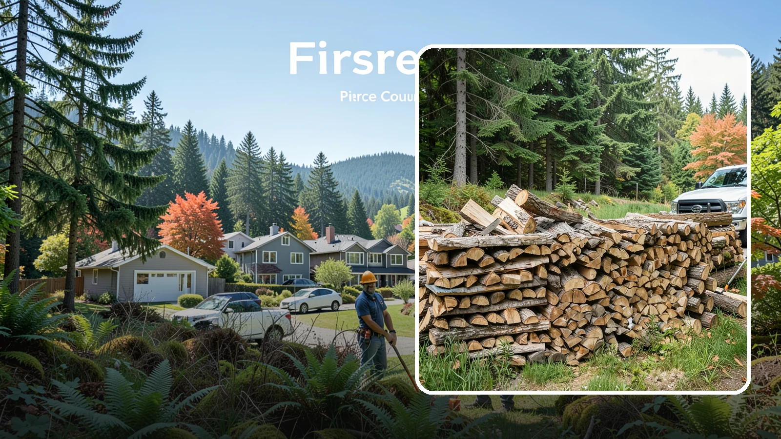 Premium Mixed Firewood in Fircrest, Pierce County, WA - Our premium mixed firewood balances fast-lighting and long-burning wood in one carefully dried load for versatile, all-purpose...