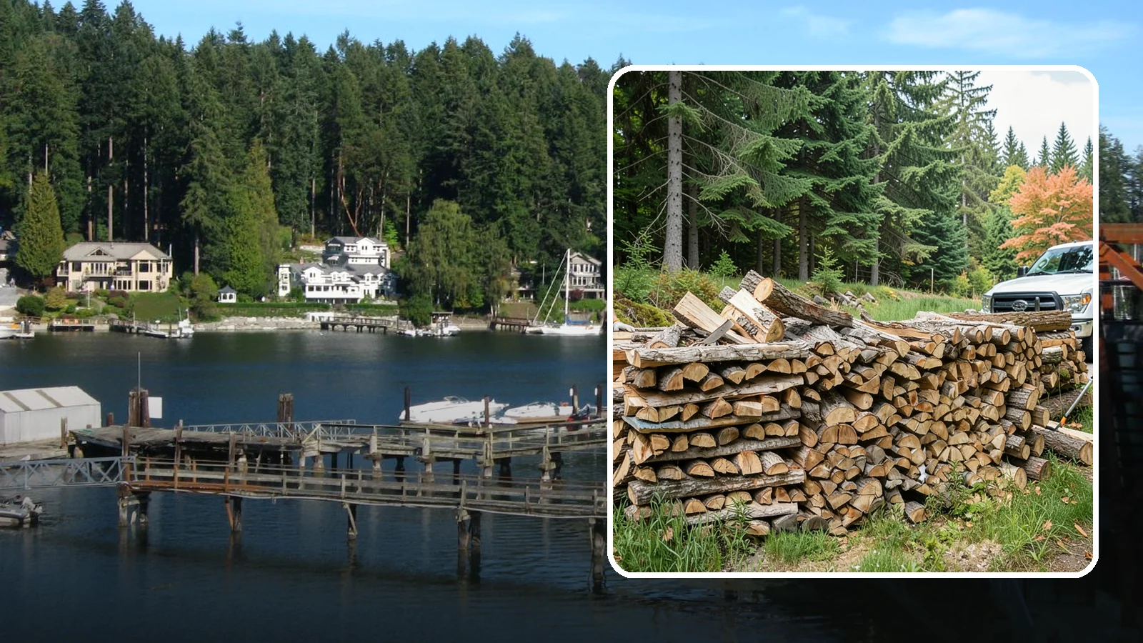 Premium Mixed Firewood in Gig Harbor, Pierce County, WA - Our premium mixed firewood balances fast-lighting and long-burning wood in one carefully dried load for versatile, all-purpose...