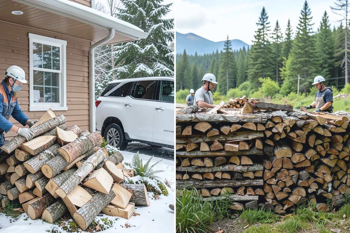 Premium Mixed Firewood in Gold Bar, Snohomish County, WA - We combine fast-lighting and long-burning stock in a balanced ratio