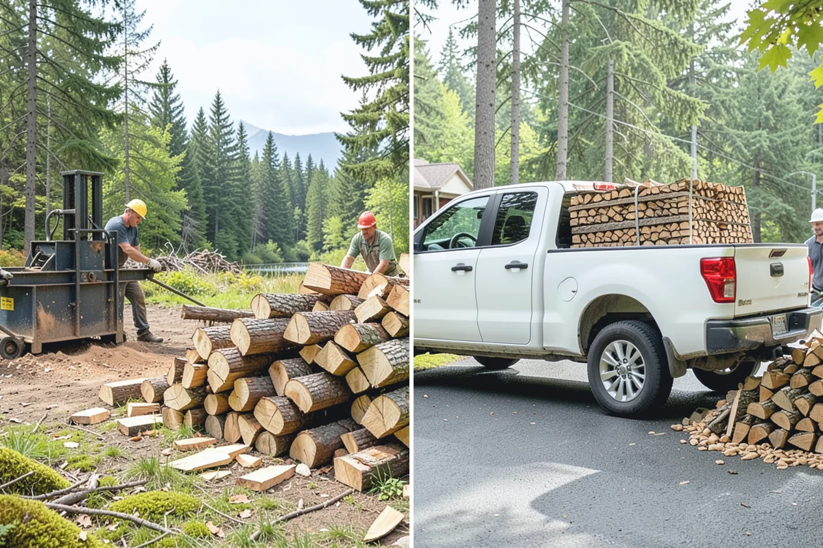 Premium Mixed Firewood in Granite Falls, Snohomish County, WA - We combine fast-lighting and long-burning stock in a balanced ratio
