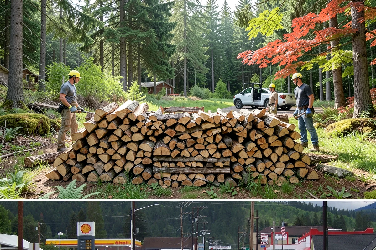 Premium Mixed Firewood in Granite Falls, Snohomish County, WA - Order the premium mix in fall so you have a versatile, all-purpose supply ready for the whole heating season.