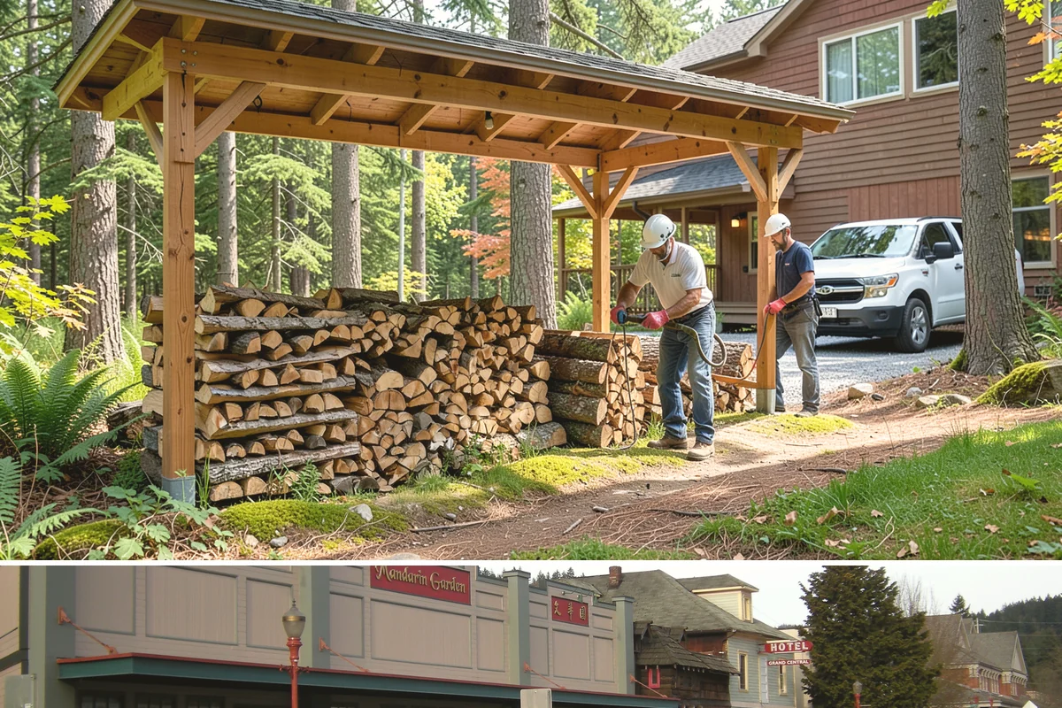 Premium Mixed Firewood in Issaquah, King County, WA - Order the premium mix in fall so you have a versatile, all-purpose supply ready for the whole heating season.