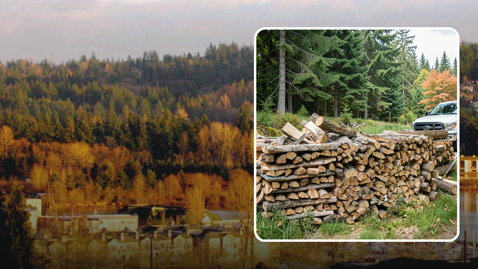 Premium Mixed Firewood in Kenmore, King County, WA - Our premium mixed firewood balances fast-lighting and long-burning wood in one carefully dried load for versatile, all-purpose...