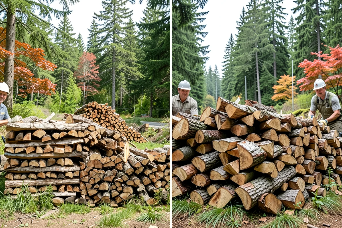 Premium Mixed Firewood in Kenmore, King County, WA - We combine fast-lighting and long-burning stock in a balanced ratio