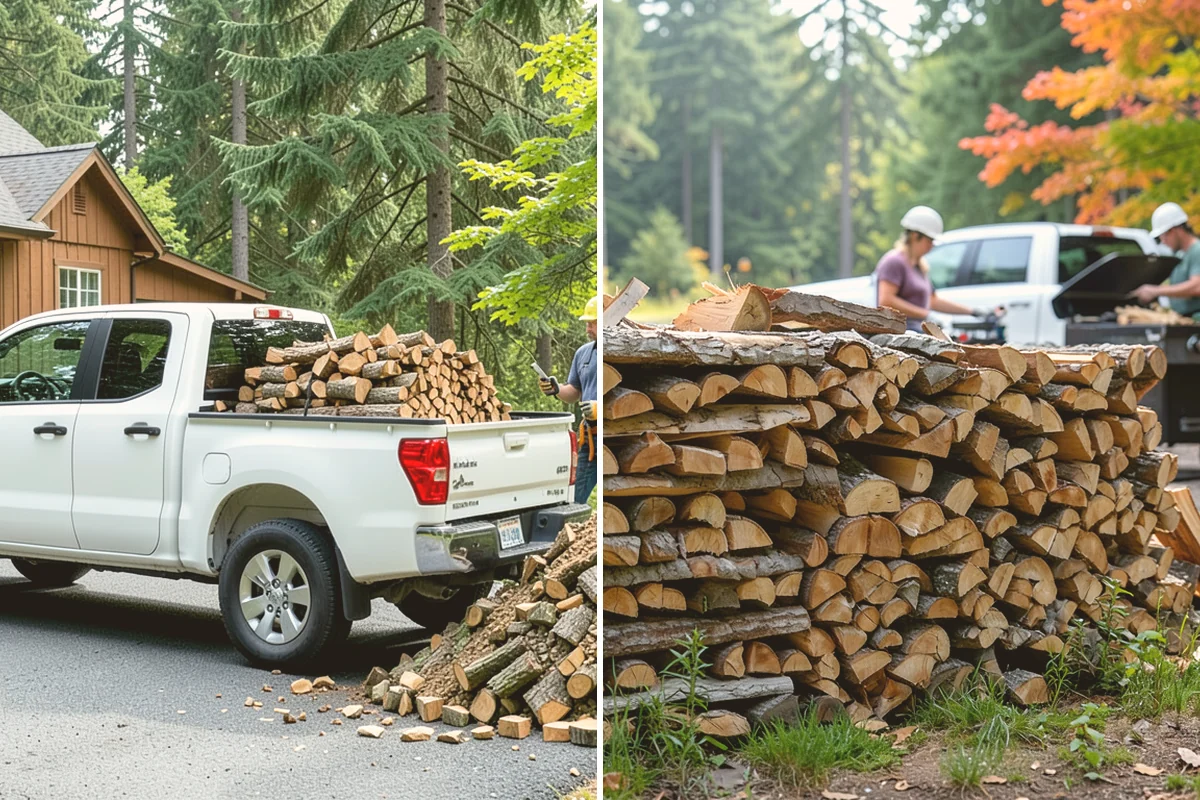 Premium Mixed Firewood in Kent, King County, WA - We combine fast-lighting and long-burning stock in a balanced ratio