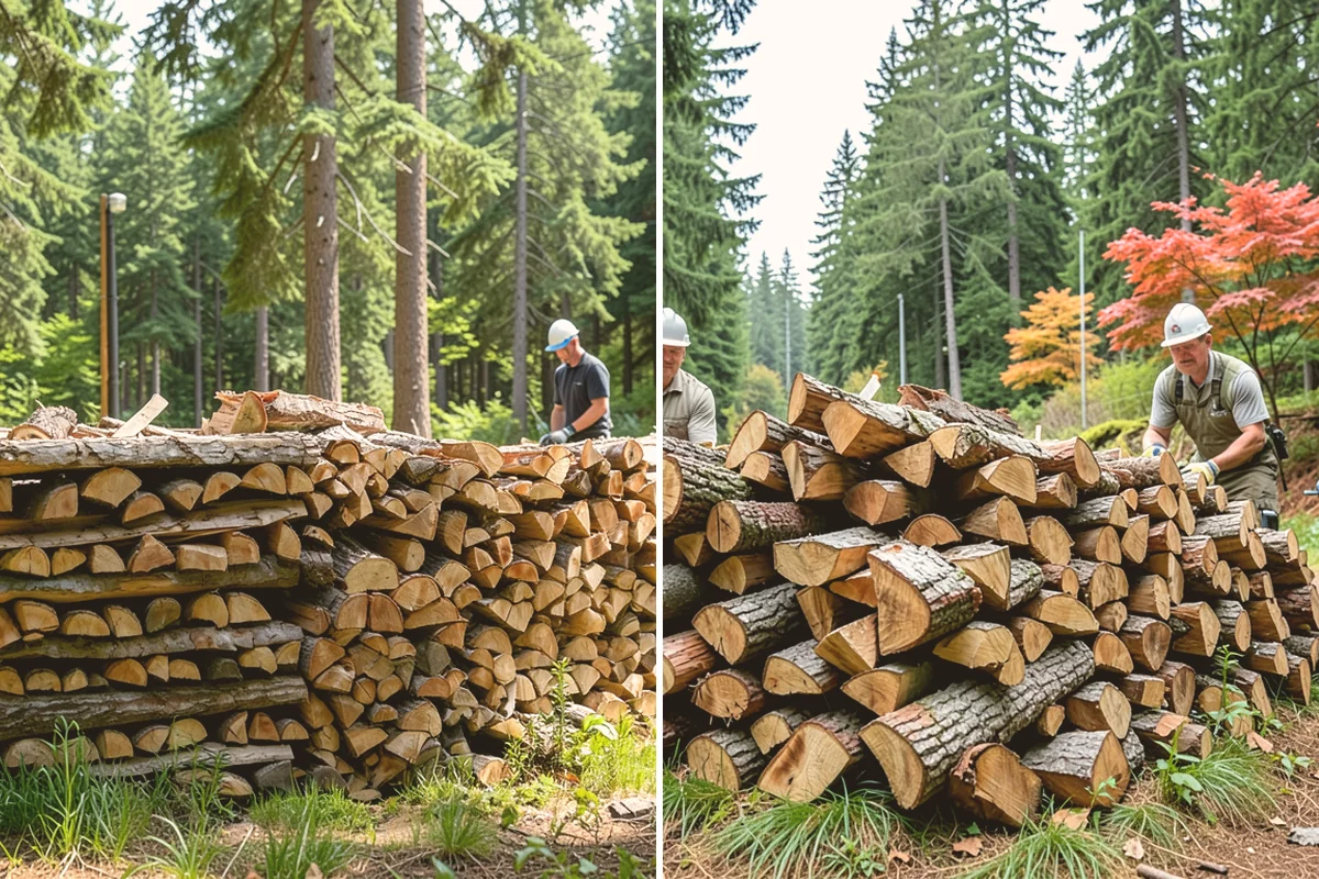 Premium Mixed Firewood in Kirkland, King County, WA - We combine fast-lighting and long-burning stock in a balanced ratio