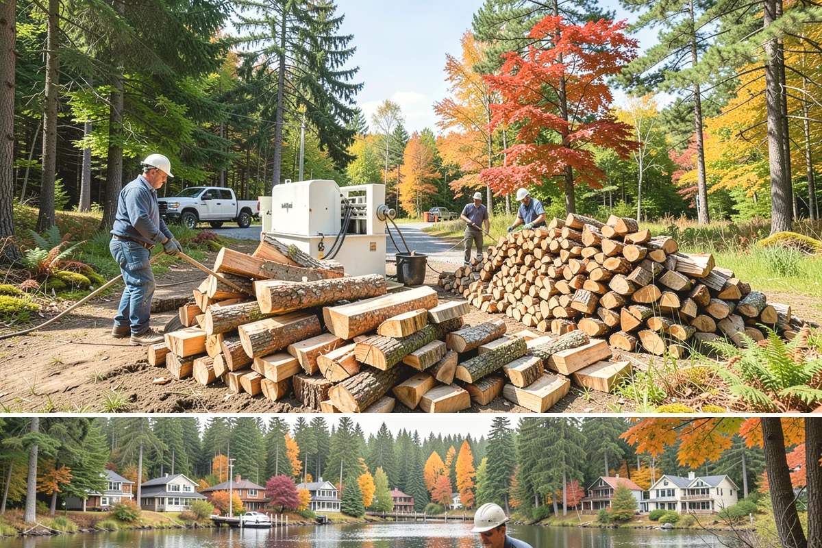 Premium Mixed Firewood in La Conner, Skagit County, WA - Order the premium mix in fall so you have a versatile, all-purpose supply ready for the whole heating season.