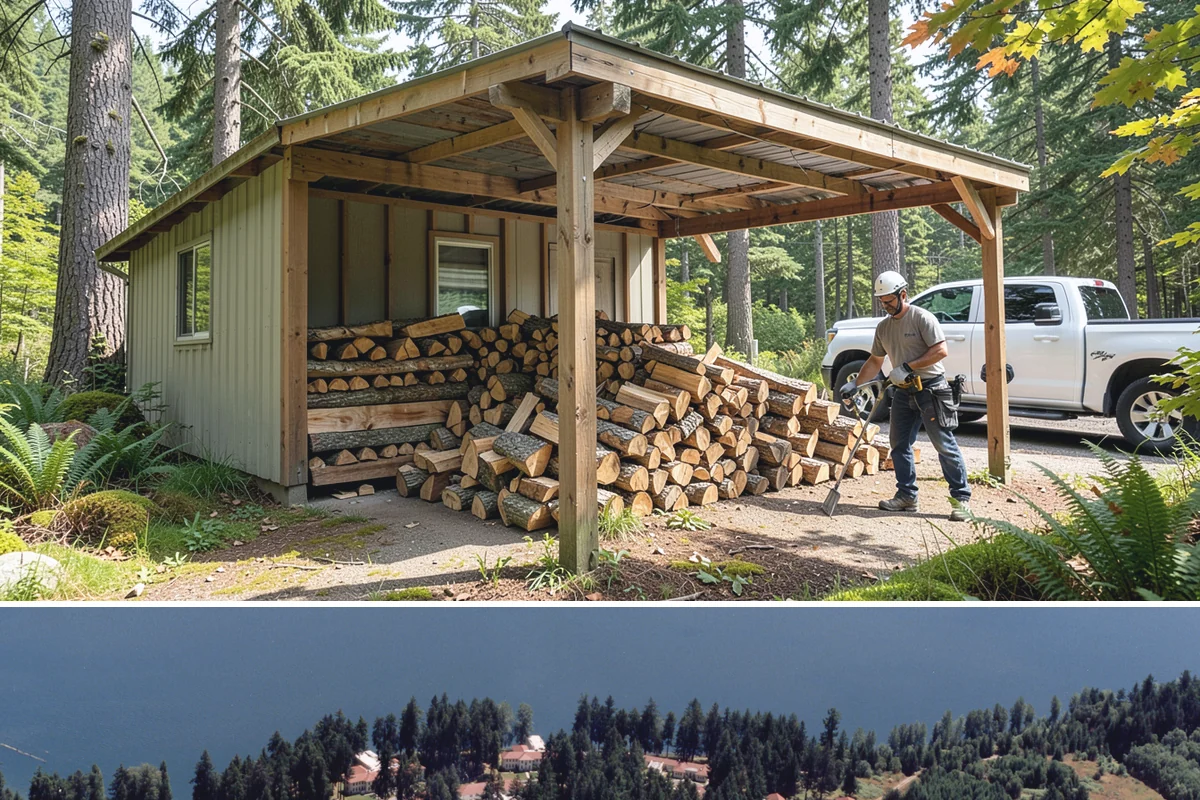 Premium Mixed Firewood in Lakewood, Pierce County, WA - Order the premium mix in fall so you have a versatile, all-purpose supply ready for the whole heating season.