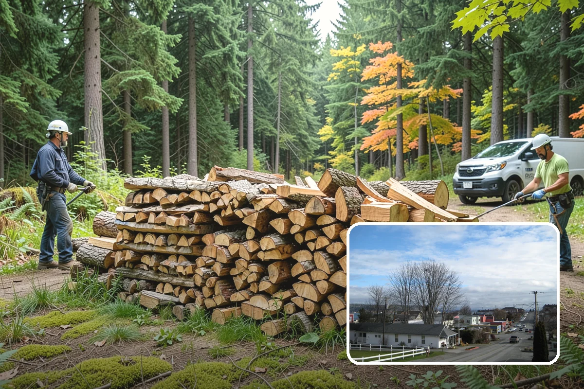 Premium Mixed Firewood in Langley, WA - One versatile blend for both quick and long burns