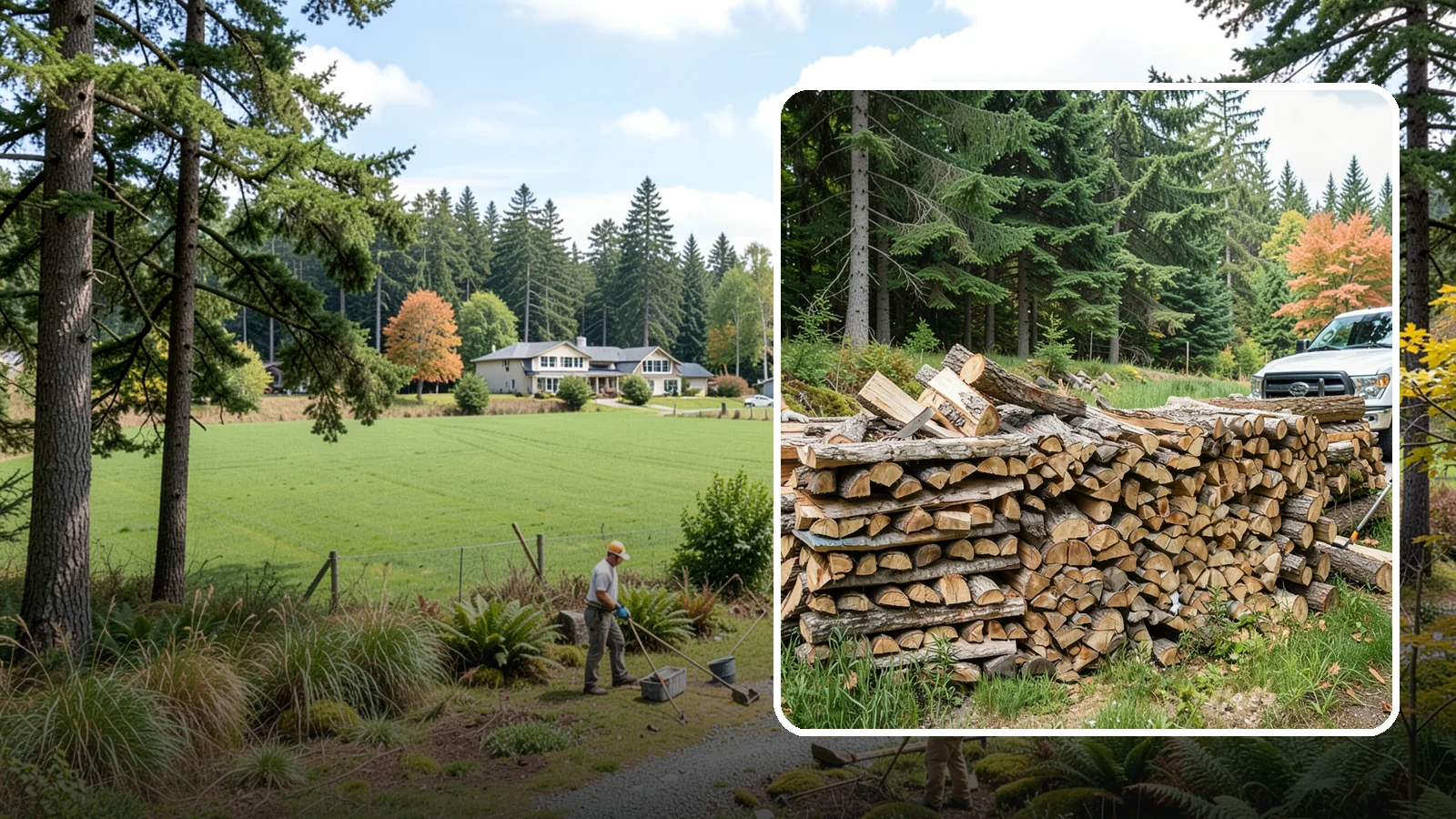 Premium Mixed Firewood in Lyman, WA - Our premium mixed firewood balances fast-lighting and long-burning wood in one carefully dried load for versatile, all-purpose...
