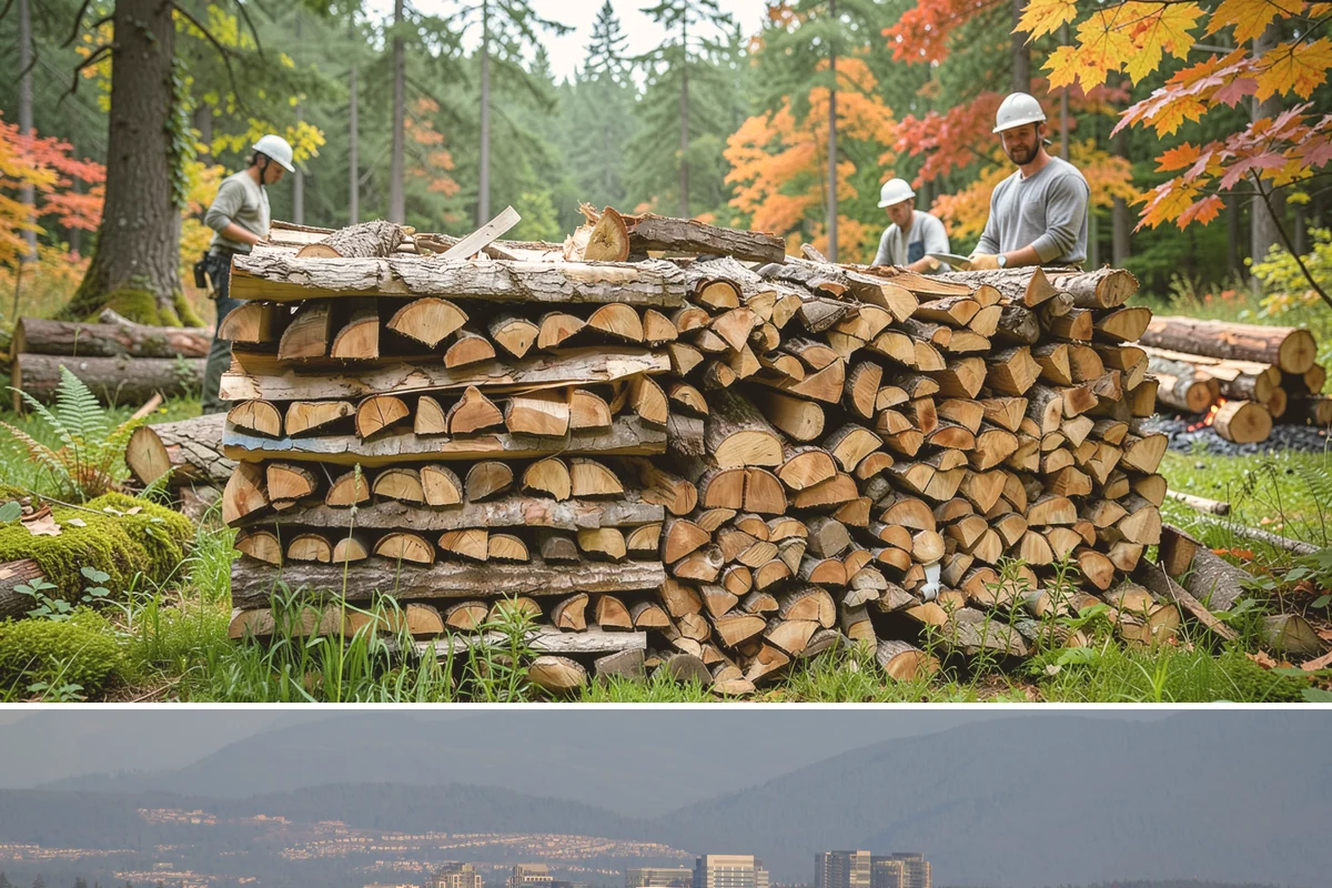 Premium Mixed Firewood in Medina, King County, WA - Order the premium mix in fall so you have a versatile, all-purpose supply ready for the whole heating season.