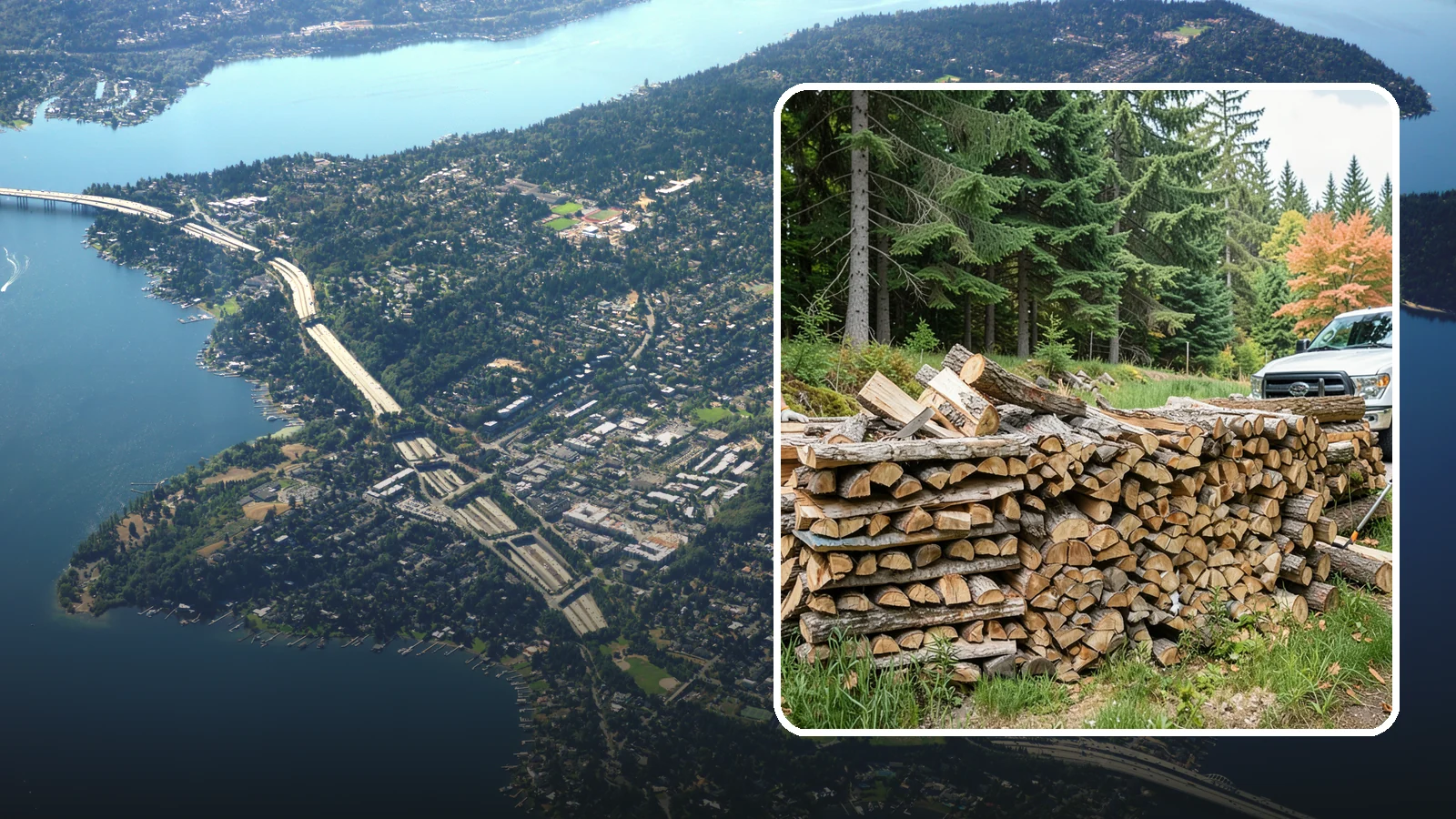 Premium Mixed Firewood in Mercer Island, King County, WA - Our premium mixed firewood balances fast-lighting and long-burning wood in one carefully dried load for versatile, all-purpose...
