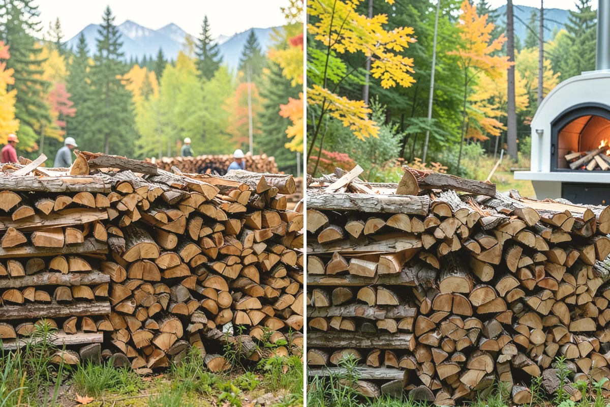 Premium Mixed Firewood in Mercer Island, King County, WA - We combine fast-lighting and long-burning stock in a balanced ratio
